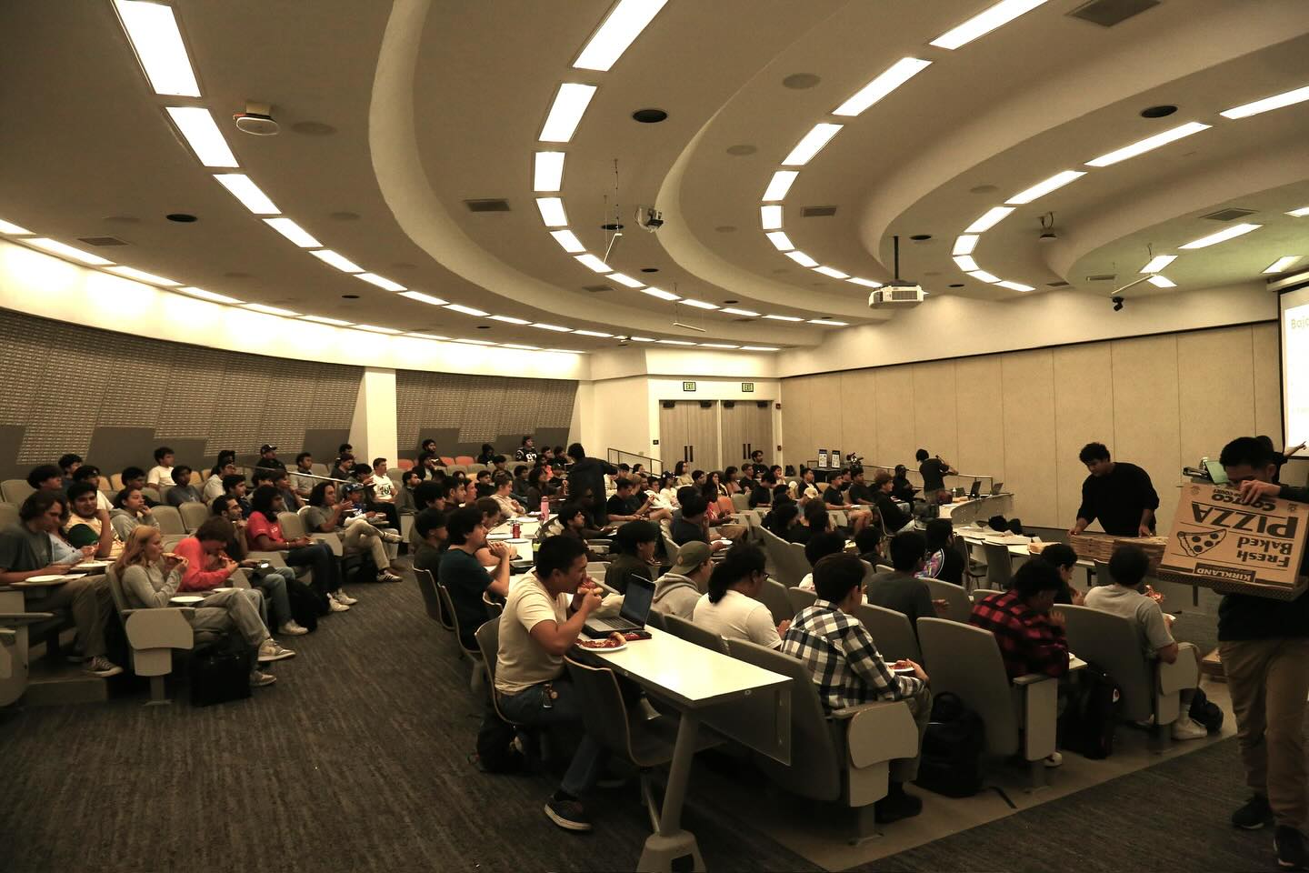 Elbee Racing general body meeting on campus